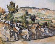 Paul Cezanne Hillside in Provence oil painting artist